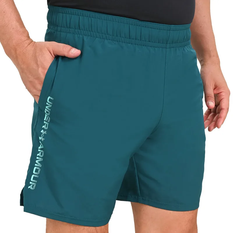 Shorts de Treino Masculino Under Armour Wordmark P Verde