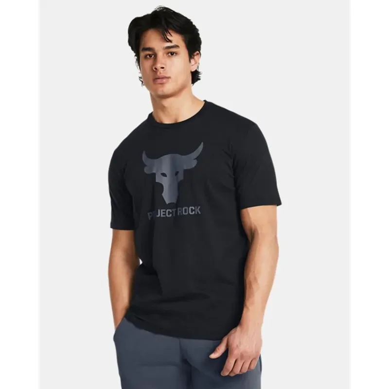 Camiseta Masculina Under Armour Project Rock Payoff M Preto