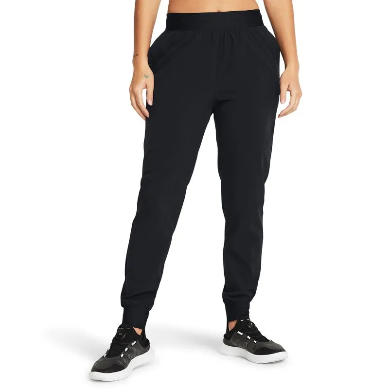 UA Rival High Rise Pant-BLK L