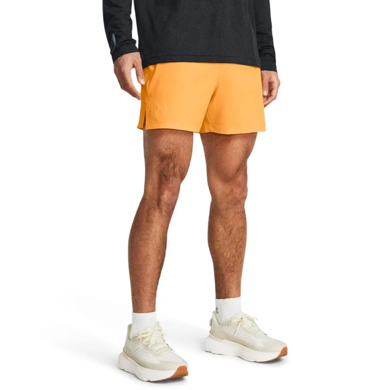 Shorts de Treino Masculino Under Armour Launch Elite 5 G Laranja