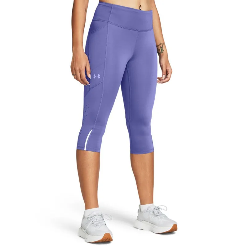 Legging de Treino Feminina Under Armour Fly Fast 3.0 G Roxo