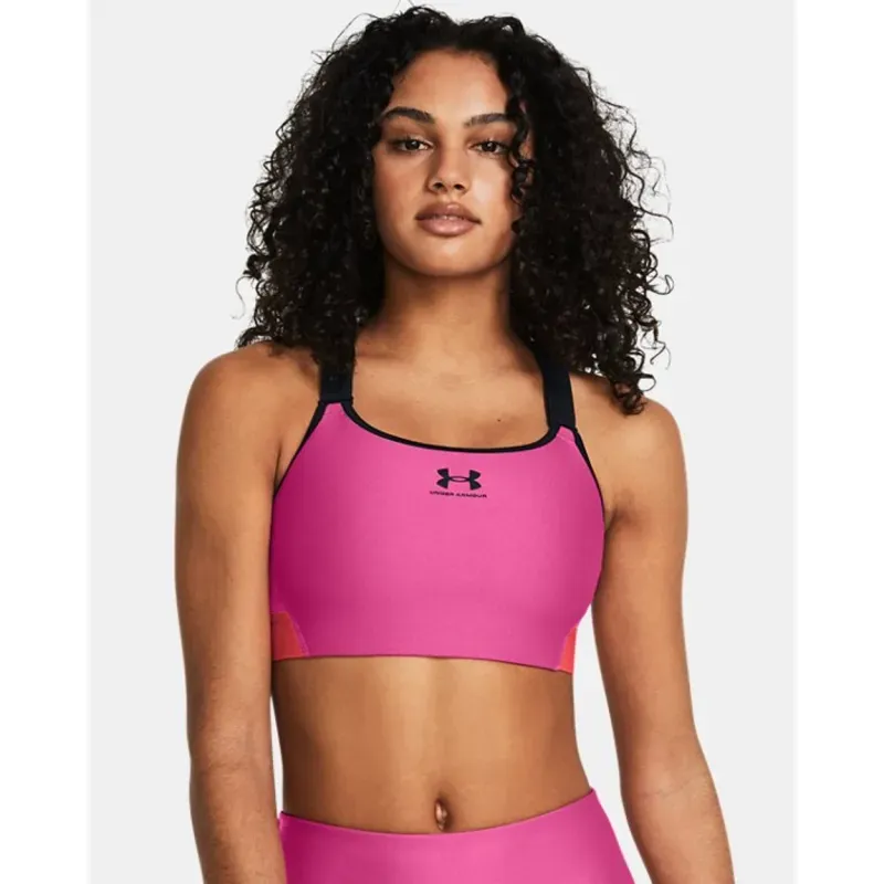 Top deportivo HeatGear® High para Mujer UA HeatGear High