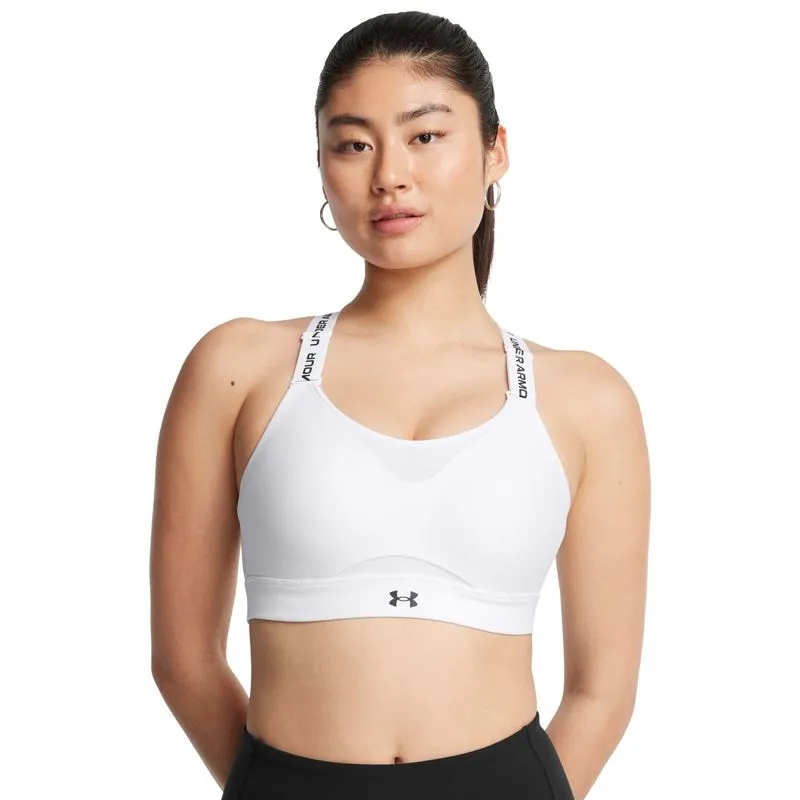 Top de Treino Under Armour Infinity High 2.0 Feminino P / Branco