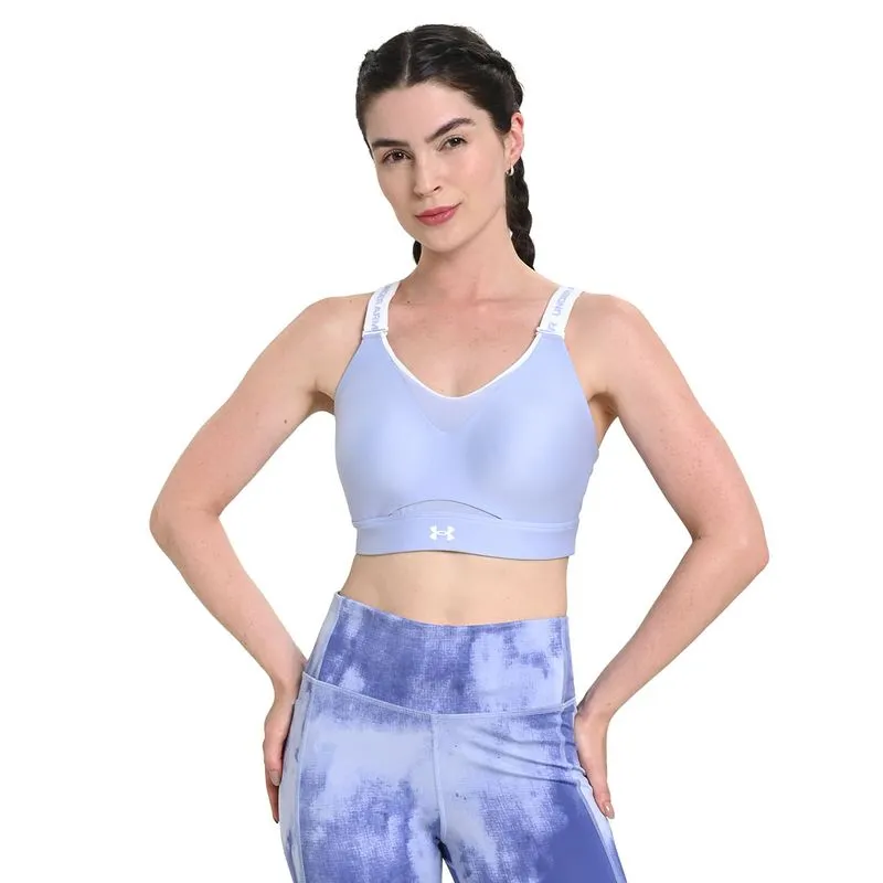 Top de Treino Feminino Under Armour Infinity High 2.0 GG / Azul