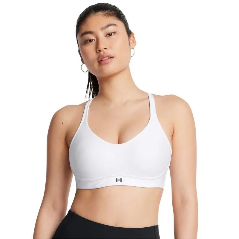 Top de Treino Under Armour Infinity Low 2.0 Feminino G / Branco