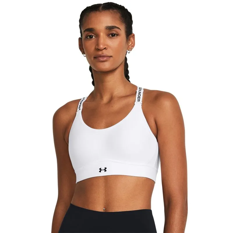 Top de Treino Under Armour Infinity Mid 2.0 Feminino M / Branco