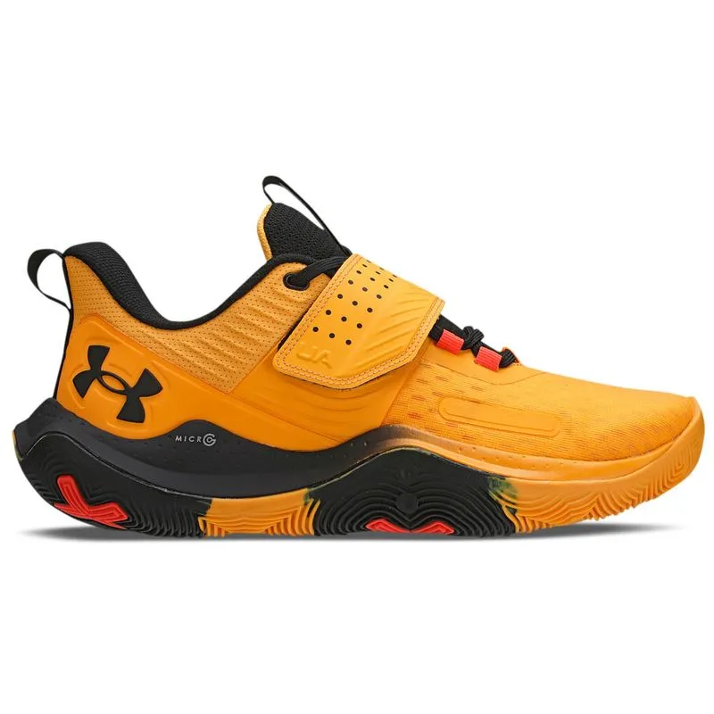 Tênis de Basquete Masculino Under Armour Buzzer SE 44 Amarelo