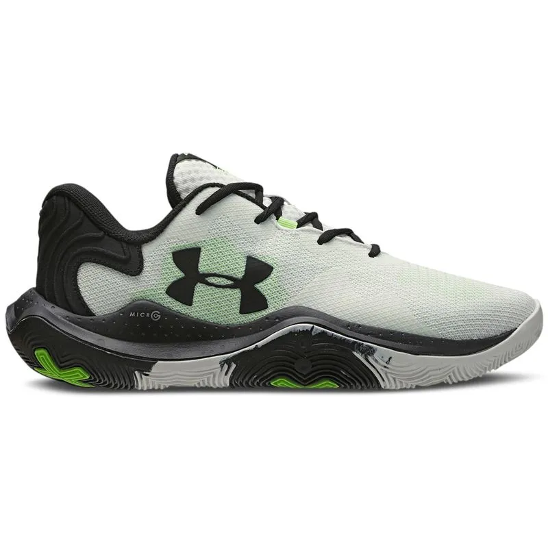 Tênis de Basquete Masculino Under Armour Buzzer 46 Branco