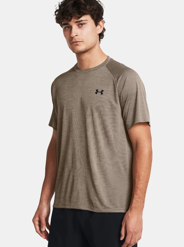 Tech™ Textured Short Sleeve Tee BEI/BLK / 4XL