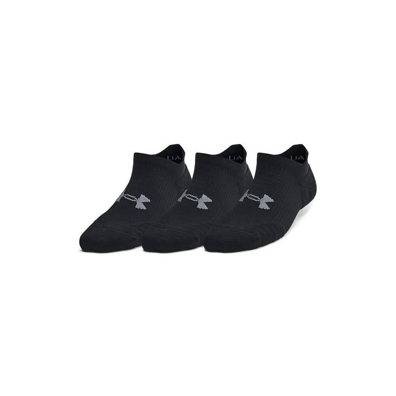 UA Women Play Up 3-Pack No Show Tab Socks | 1386250 SM / 1386250-001