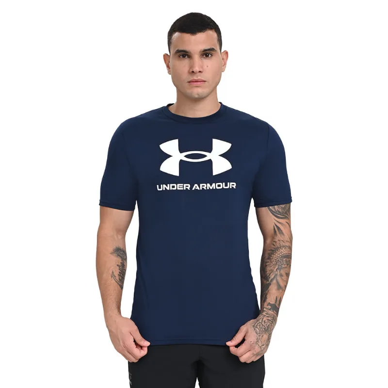 Camiseta de Treino Masculina Under Armour Sportstyle Logo M Preto
