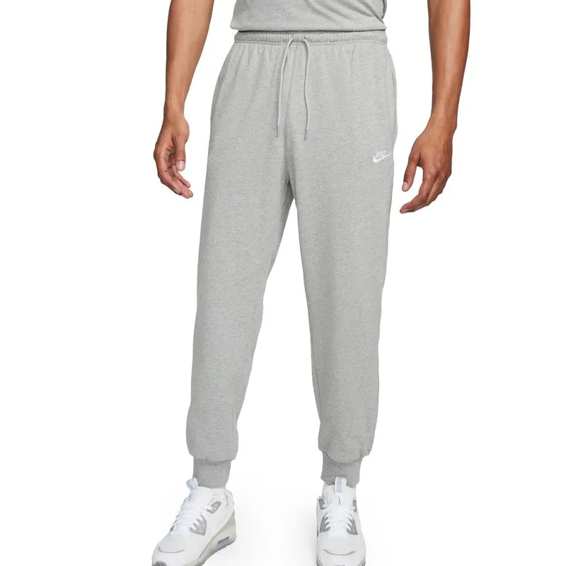 Calça Nike Club Knit Jogger Masculina Cinza G
