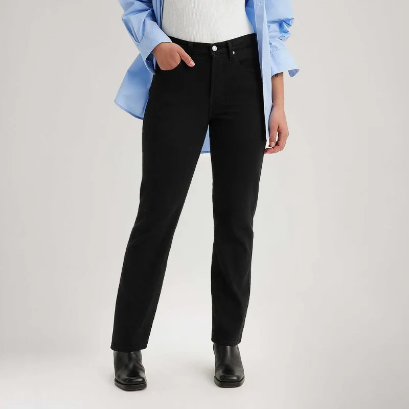 Calça Jeans Levi's® 501® For Women Preta - 27X32 USA | 38 BR