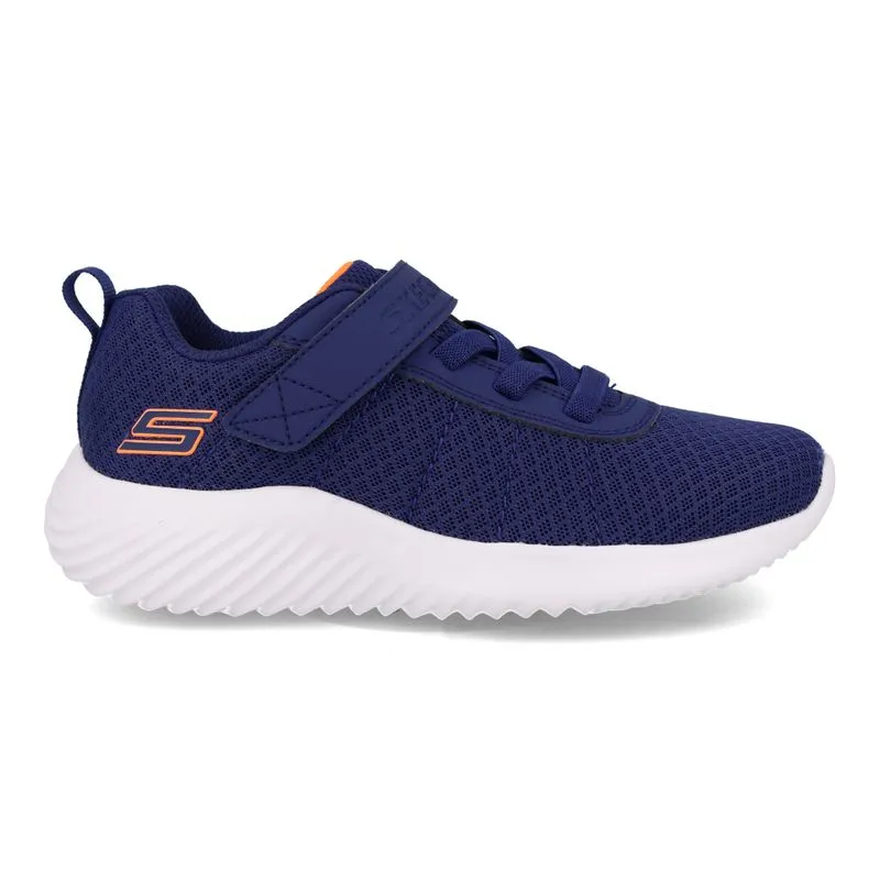 Tênis Casual Skechers Bounder Infantil Azul 29