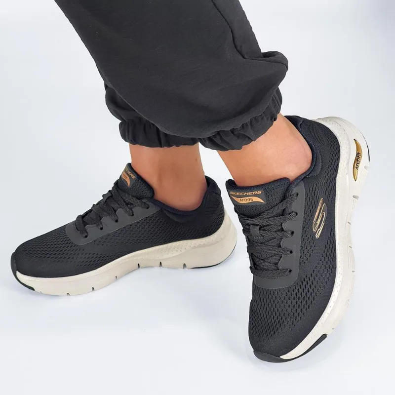 Tênis Skechers Feminino Arch Fit Big Appeal 36 / Preto
