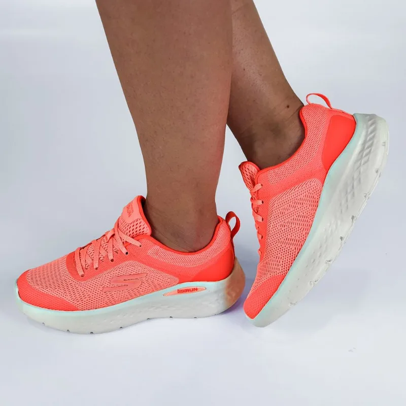 Tênis Skechers Feminino Go Run Lite Corrida 39 / Laranja