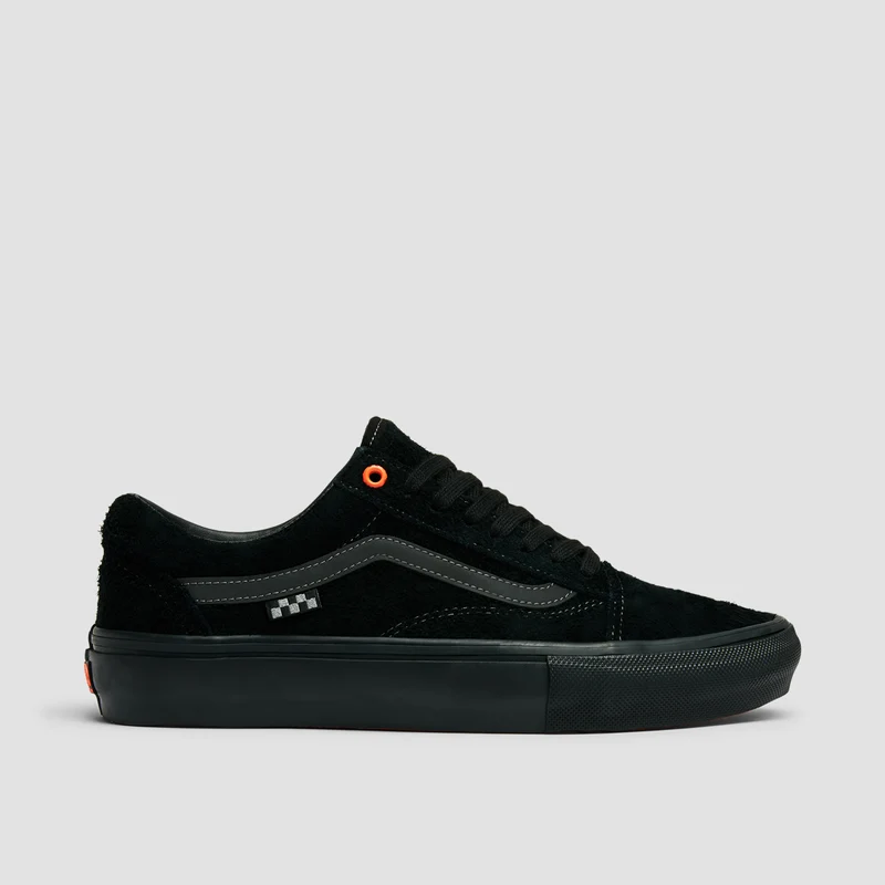 Vans Skate Old Skool Shoes - Black/Orange 8uk / Black/Orange