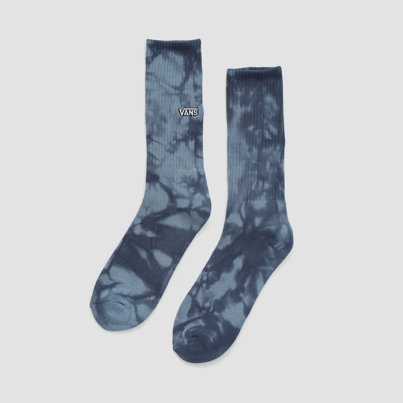 Vans Seasonal Tie Dye II Crew Socks Copen Blue 5.5-8uk / Copen Blue