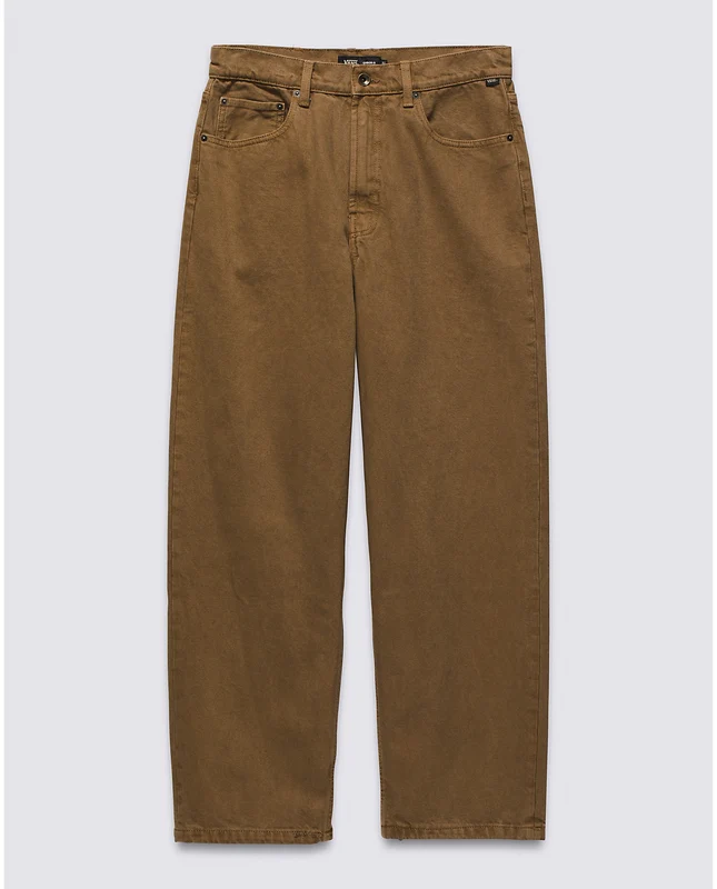 Vans Check-5 Baggy Fit Denim Pants - Sepia 31