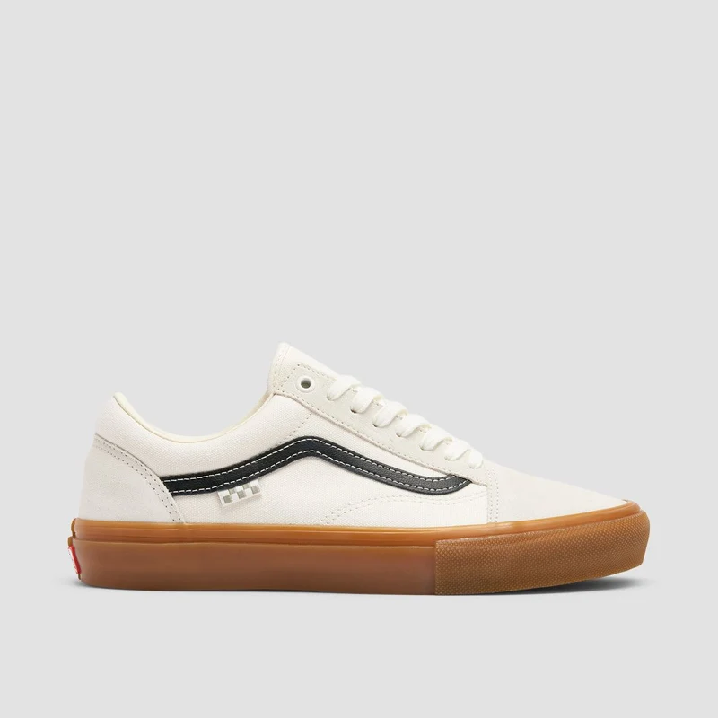 Vans Skate Old Skool Shoes - Marshmallow/Gum 10uk / Marshmallow/Gum