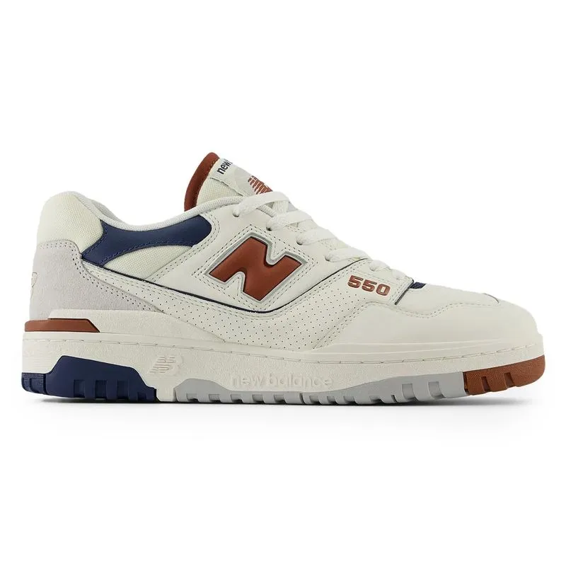 Tênis Casual New Balance 550 Masculino Bege 38