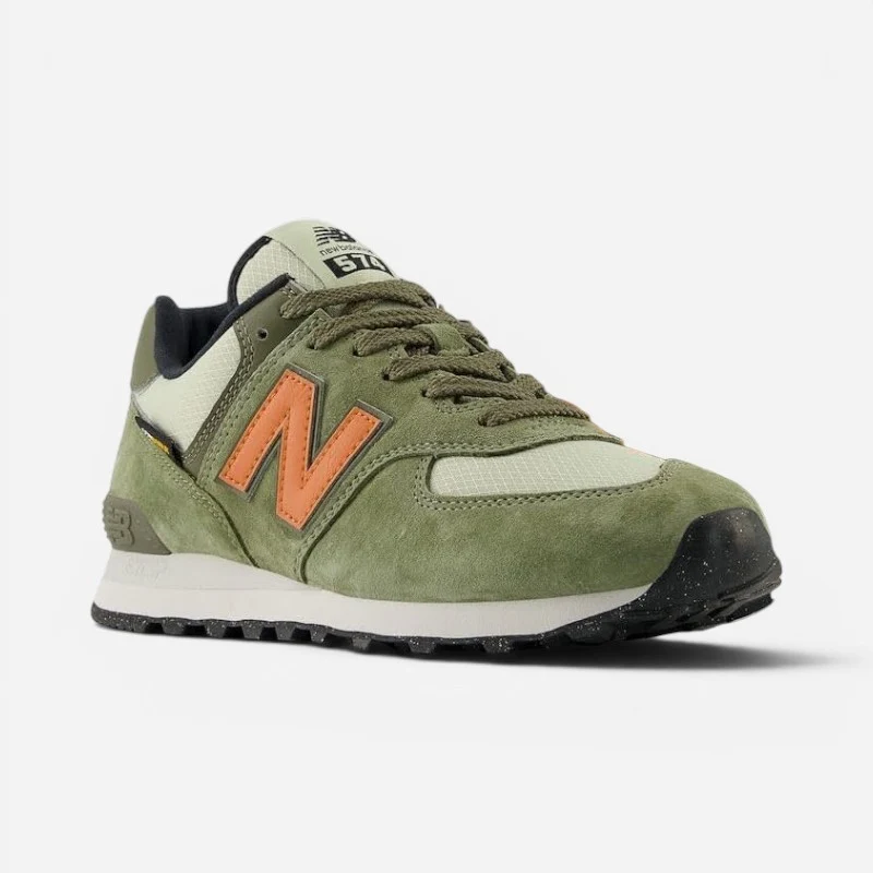 Unisex 574 V2 Dark Olivine/Infield Clay/Black D / 11.5