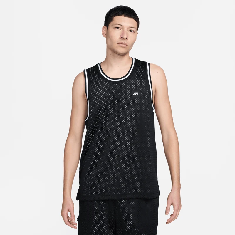 Nike SB Reversible Basketball Jersey - Black/White XL