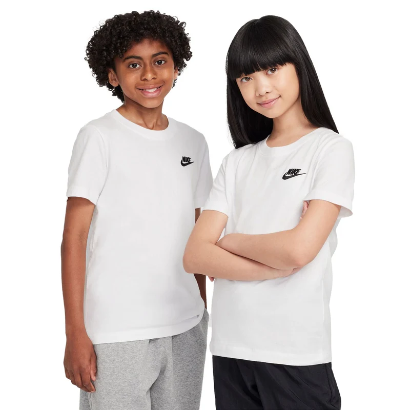 Camiseta Nike Sportswear Future Juvenil GG / Branco