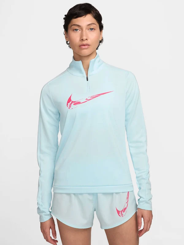 NIKE SWOOSH WOMEN'S RUNNING 1/2-ZIP L