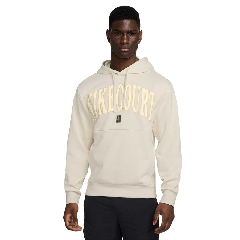 Felpa Uomo Nike Court Heritage Beige S