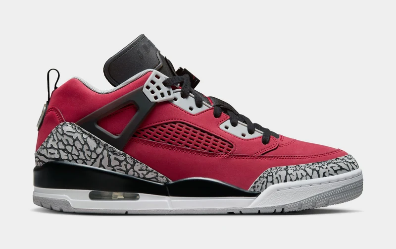 Spizike Low Toro Mens Basketball Shoes (Gym Red/Wolf Grey/Cool Grey/Black) 12