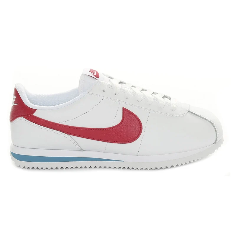 Sneakers Donna Nike Cortez Leather Bianco Rosso 40 1/2