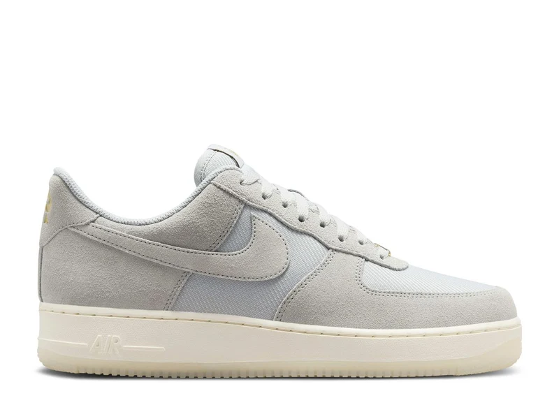 Nike Air Force 1 Low '07 LV8 Light Smoke Grey Metallic Gold Pale Ivory 46 EU