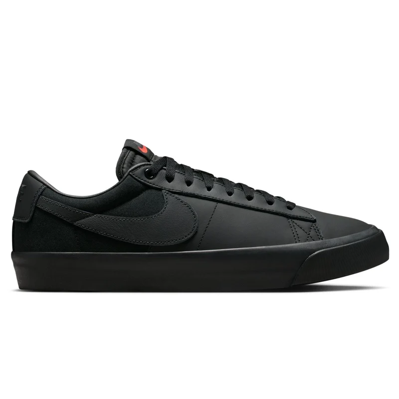 Nike SB Blazer Low Pro GT ISO Skateboard Shoe - Black/Black-Black-Black M 9.5 / W 11