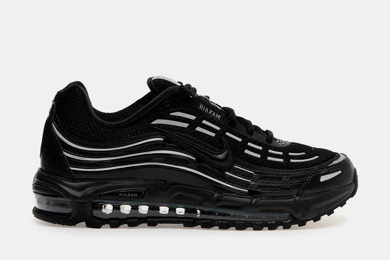 Air Max TL 2.5 Mens Running Shoes (Black/Metallic Silver) 5.5