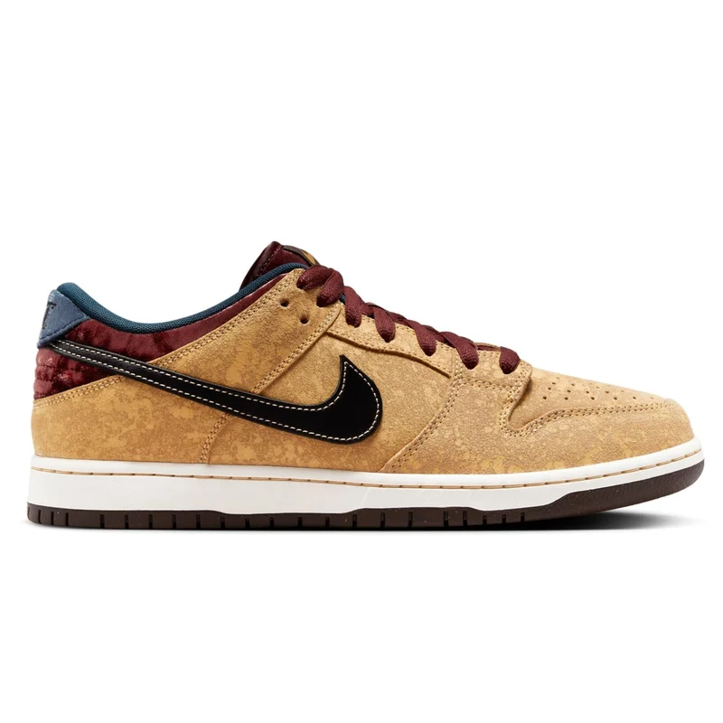 Nike SB Dunk Low Pro Skateboard Shoe - Celestial Gold/Black-Dark Team Red M 11 / W 12.5