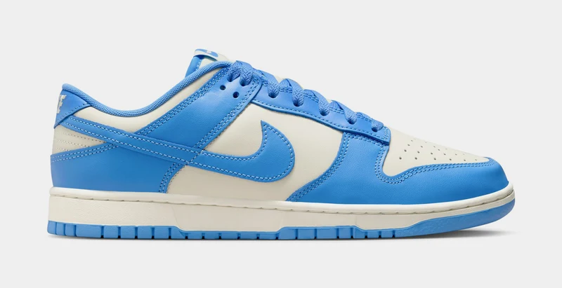 Dunk Low Mens Lifestyle Shoes (Coconut Milk/University Blue/Sail/White) 10.5