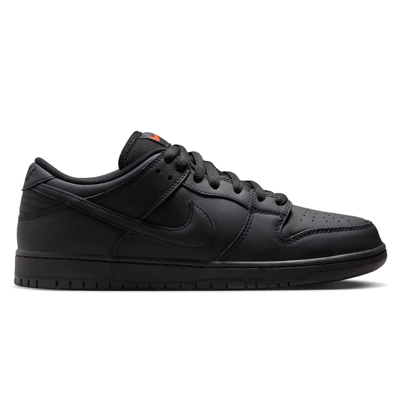 Nike SB Dunk Low Pro ISO Skateboard Shoe - Black/Black-Black-Black M 8 / W 9.5
