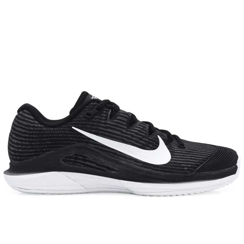 Tênis Nike Zoom Vapor 12 - Clay - Saibro - Preto e Branco 42