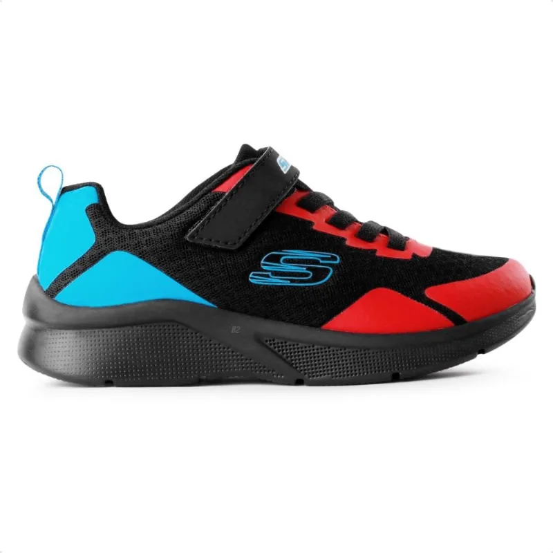 Tênis Skechers Microspec Infantil 32 / Preto / Vermelho