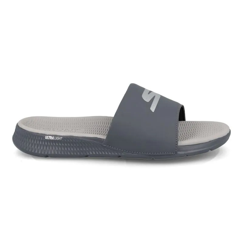 Chinelo Skechers Go Consistent Masculino Cinza CINZA ESCURO - 42