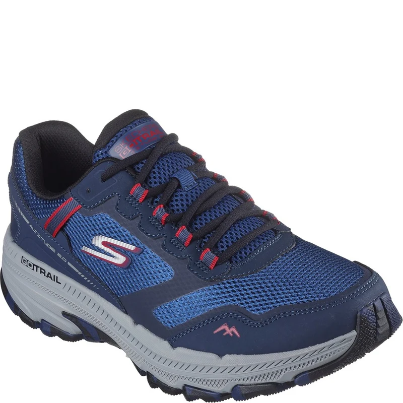 Skechers GO RUN Trail Altitude 2.0 Marble Rock 3.0 Trail Runner Navy/Red / 10