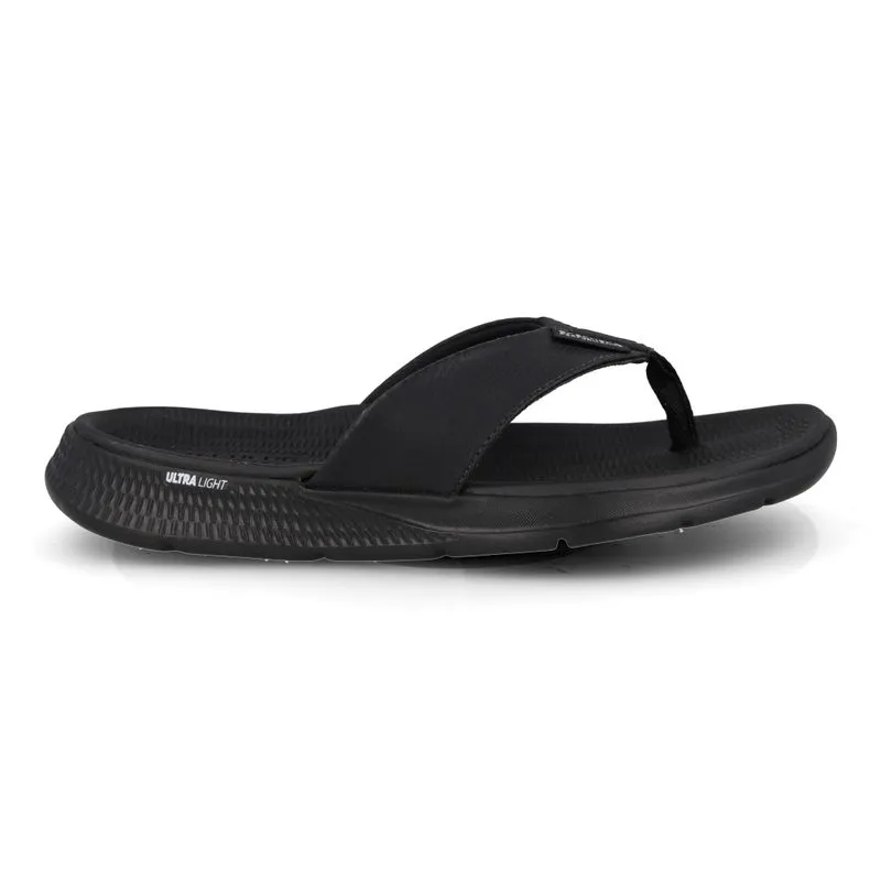 Chinelo Masculino Skechers Casual Preto Vegano 45