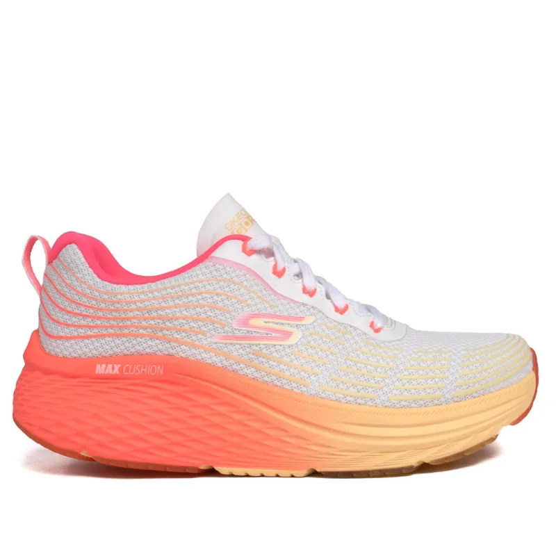 Tênis Feminino Skechers Max Cushioning Elite 2.0 Rosa Neon/Branco - 37