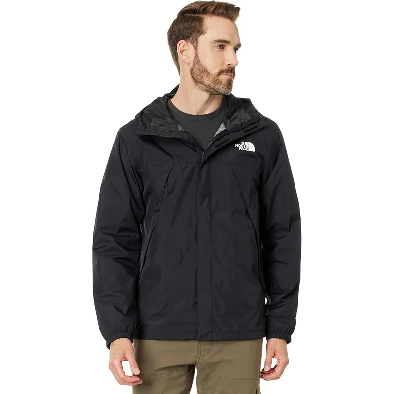 The North Face Men's Antora Jacket NEW TAUPE GREEN/TNF BLACK / SM