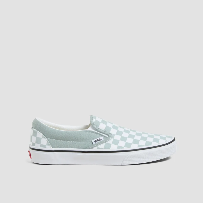 Vans Classic Slip-On Shoes - Colour Theory Checkerboard Pure Grey 7.5uk / Colour Theory Checkerboard Pure Grey