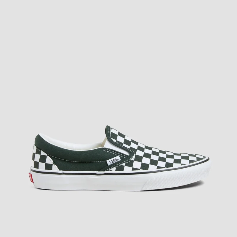 Vans Classic Slip-On Shoes - Colour Theory Checkerboard Scarab 9.5uk / Colour Theory Checkerboard Scarab