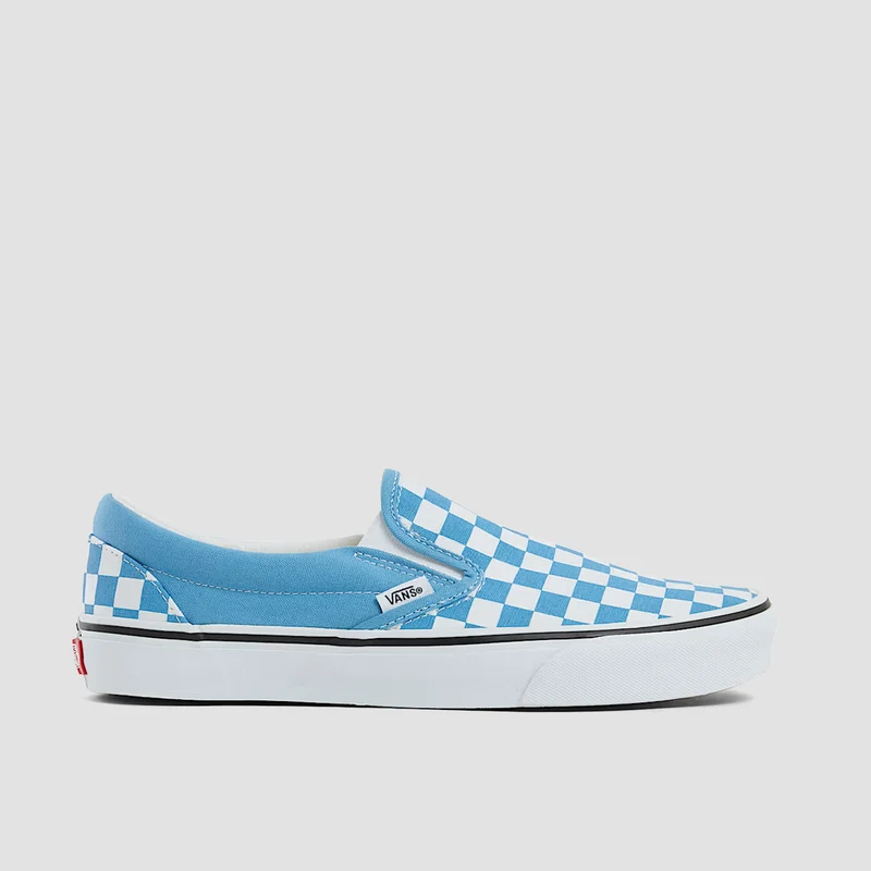 Vans Classic Slip-On Shoes - Checkerboard Heritage Blue 4.5uk / Checkerboard Heritage Blue