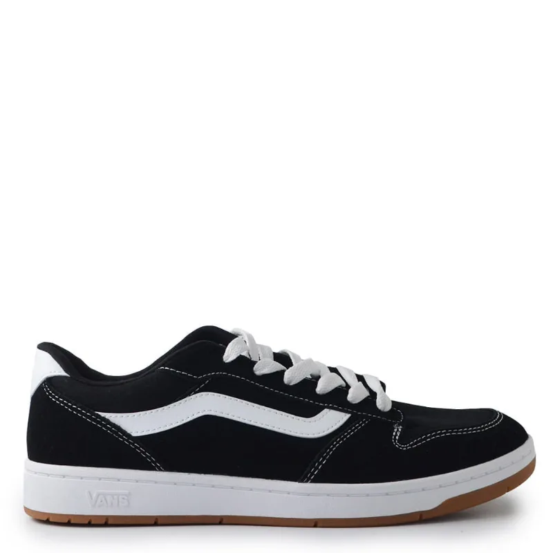 Tênis Casual Vans Masculino RYLAND VN000D49BZW BLACK/WHITE 38