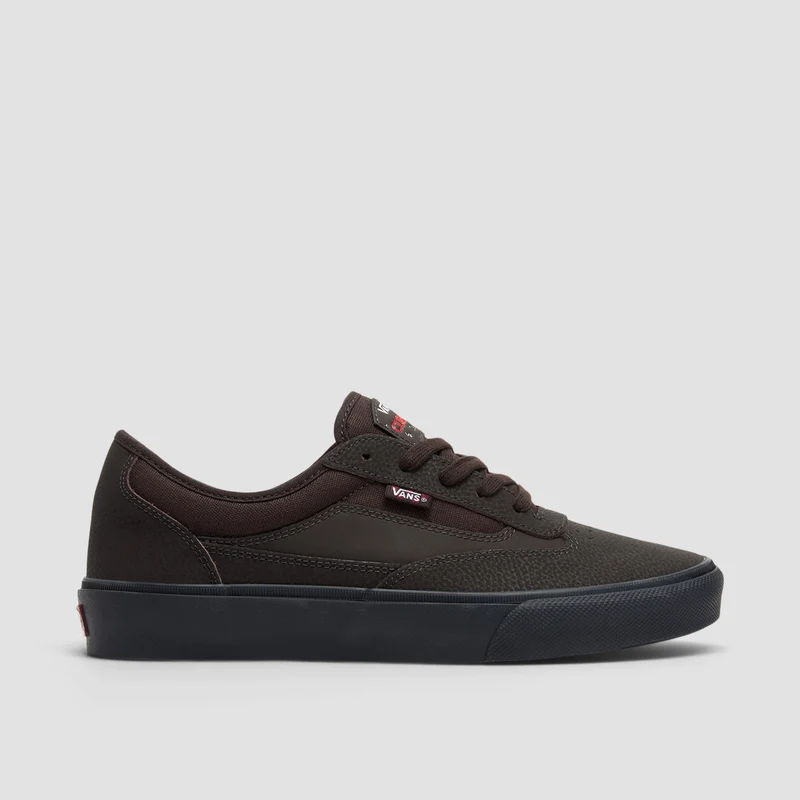 Vans Skate Curren Caples Shoes - Dark Brown 8.5uk / Dark Brown
